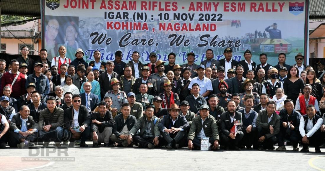 JOINT ASSAM RIFLES - ARMY ESM RALLY HELD