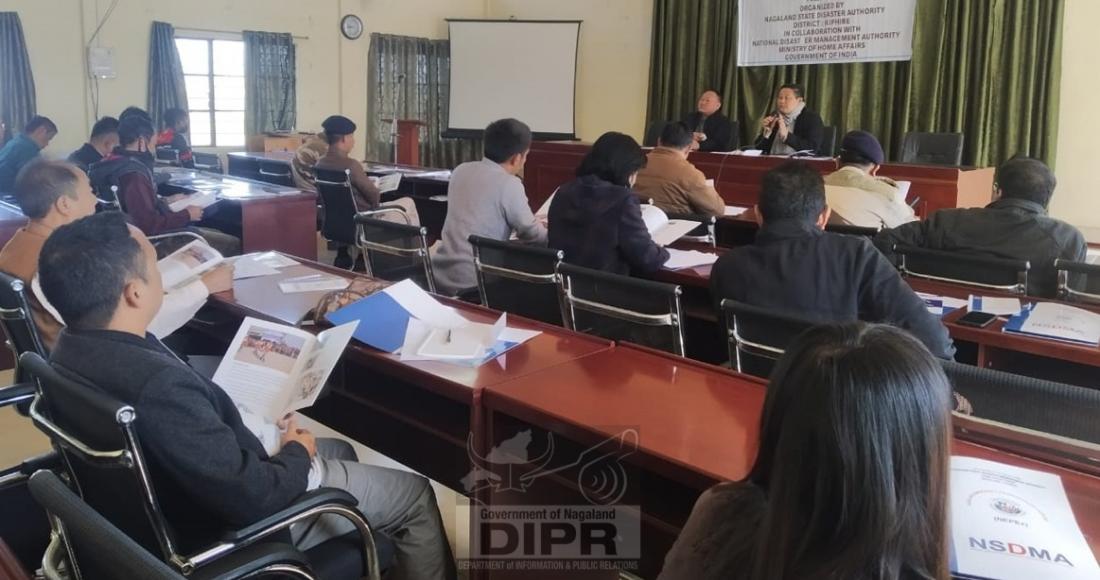 DISTRICT DISASTER MANAGEMENT AUTHORITY KIPHIRE CONDUCTS TABLETOP EXERCISE