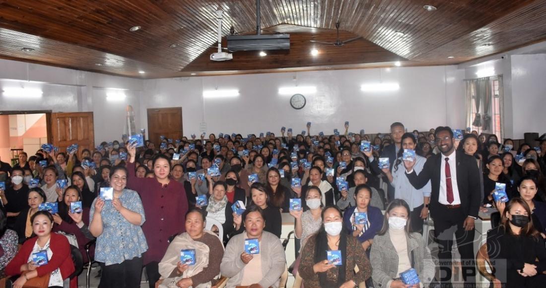 AWARENESS PROGRAMME ON 'MENSTRUAL HYGIENE' LAUNCHED IN KOHIMA