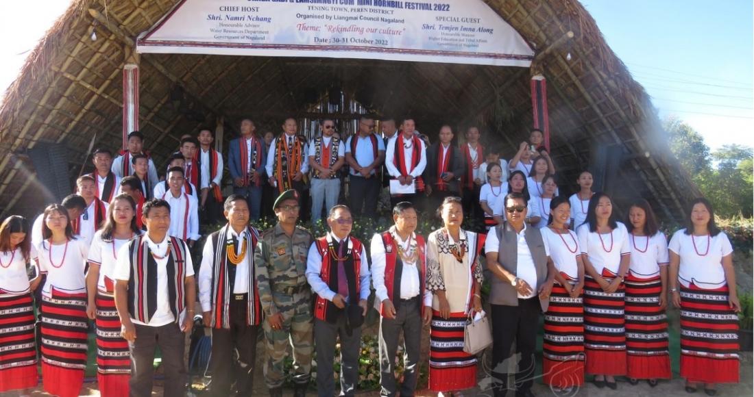 MINI HORNBILL CUM CHAGA GADI & LAMSIMGNYI FESTIVAL CELEBRATED AT TENING TOWN