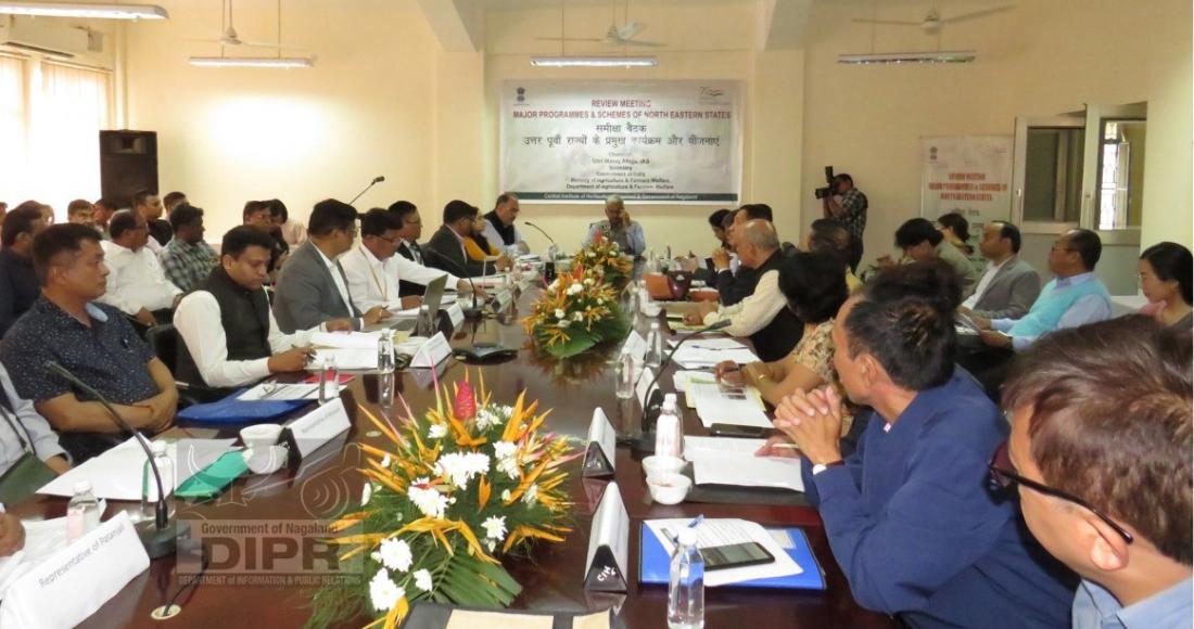 REVIEW MEETING OF CENTRALLY SPONSORED SCHEMES