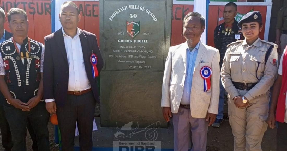 ADVISOR S. KEOSHU YIMKHIUNG GRACES THOKTSUR VILLAGE GUARD GOLDEN JUBILEE CELEBRATION