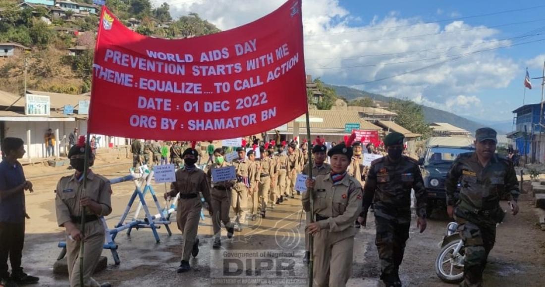 AR ORGANISES LECTURE & AWARENESS RALLY ON HIV/AIDS AT NOKLAK TOWN