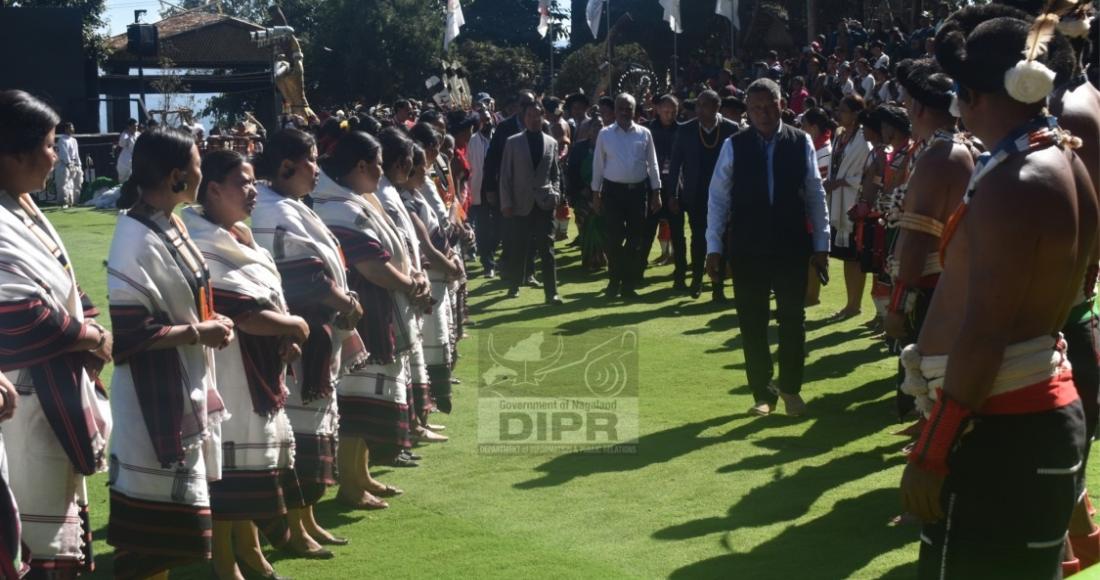 NEZCC PERFORMS ON THE 7th DAY OF THE HORNBILL FESTIVAL CULTURAL CONNECT AT KISAMA
