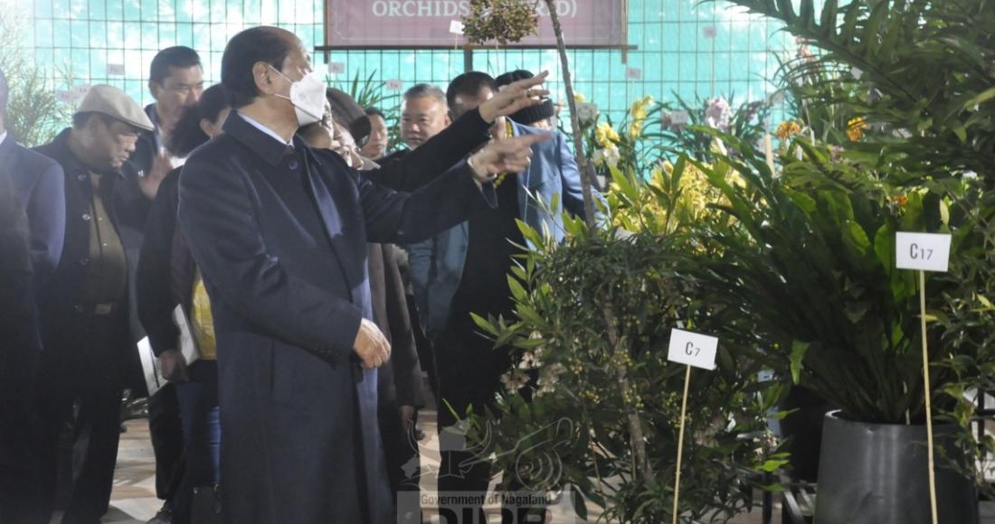 CM INAUGURATES HORTISCAPE AT THE 23rd HORNBILL FESTIVAL 2022