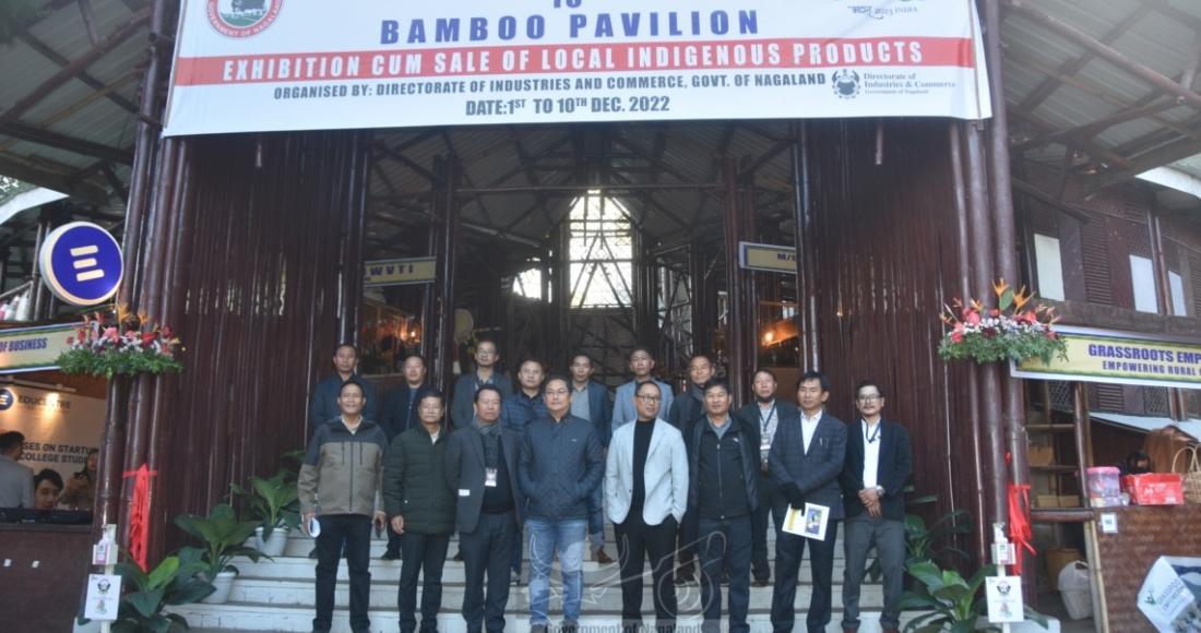 IMNATIBA JAMIR INAUGURATES BAMBOO PAVILION AT HORNBILL FESTIVAL