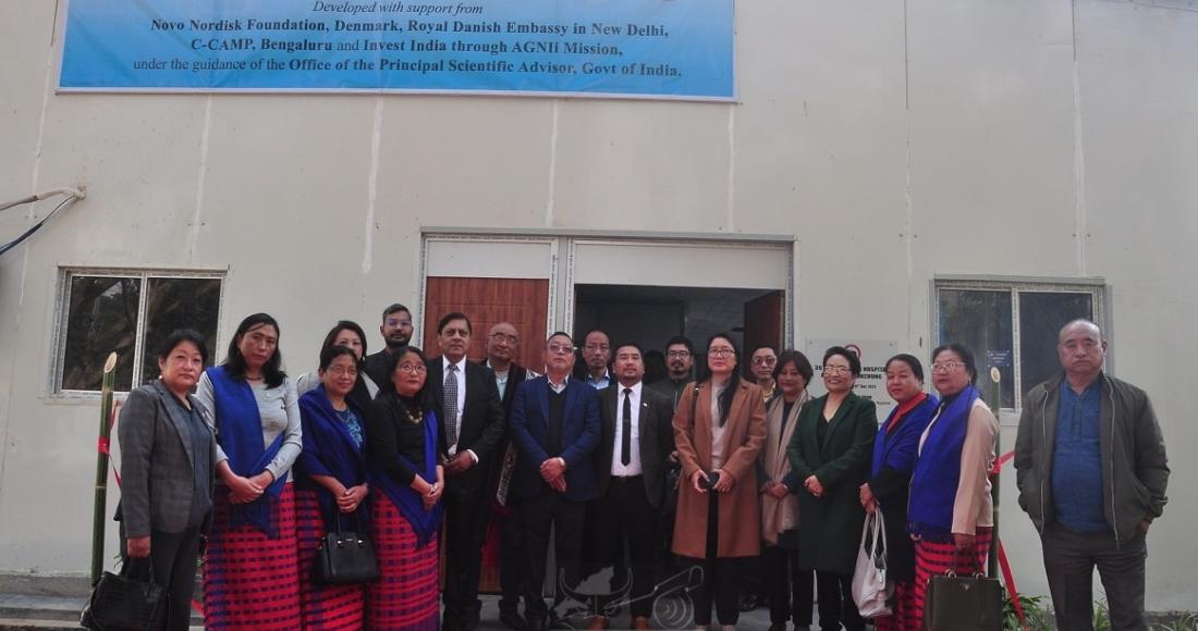 MINISTER PANGYU INAUGURATES COVID HOSPITAL IN MOKOKCHUNG