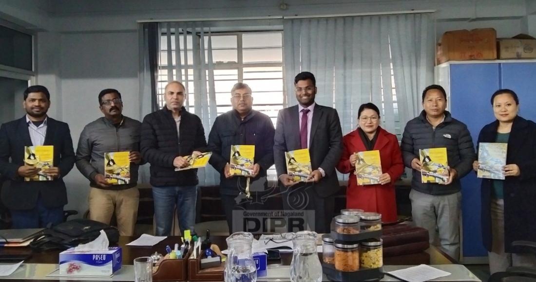 KOHIMA FOREST DIVISION RELEASES THE BOOK "FEATHERS AND LEAVES"