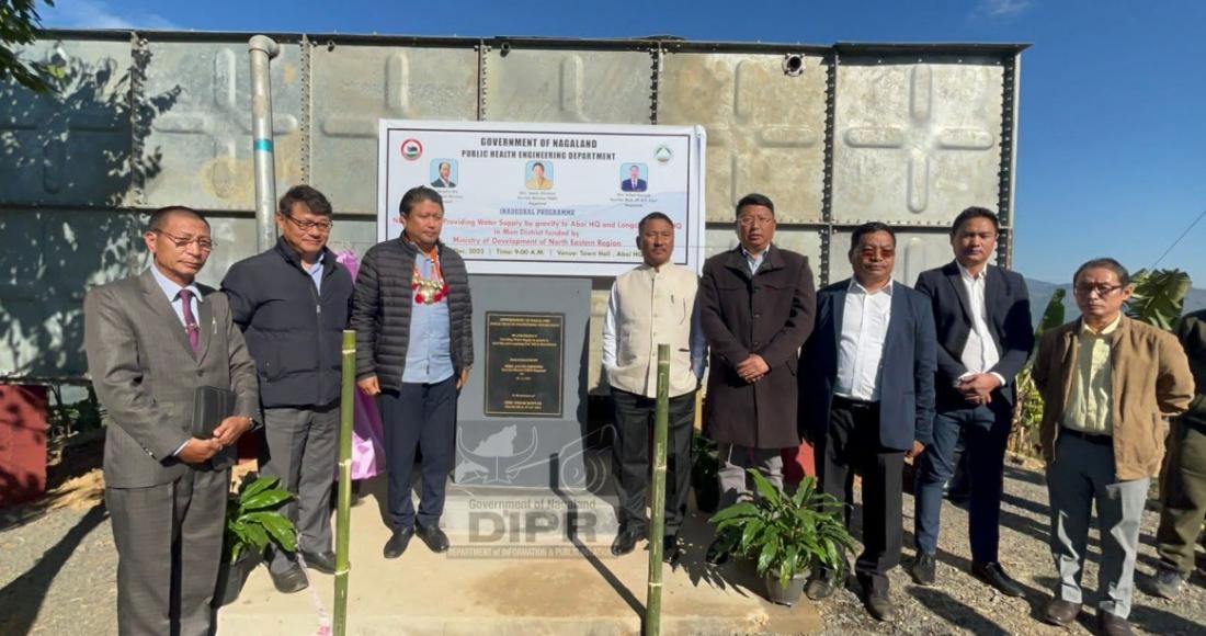 NLCPR Project Inaugurated by Jacob Zhimomi, Minister, Phed