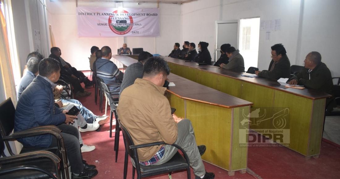 TUENSANG ELECTION EXPENDITURE MONITORING CELL TRAINING HELD