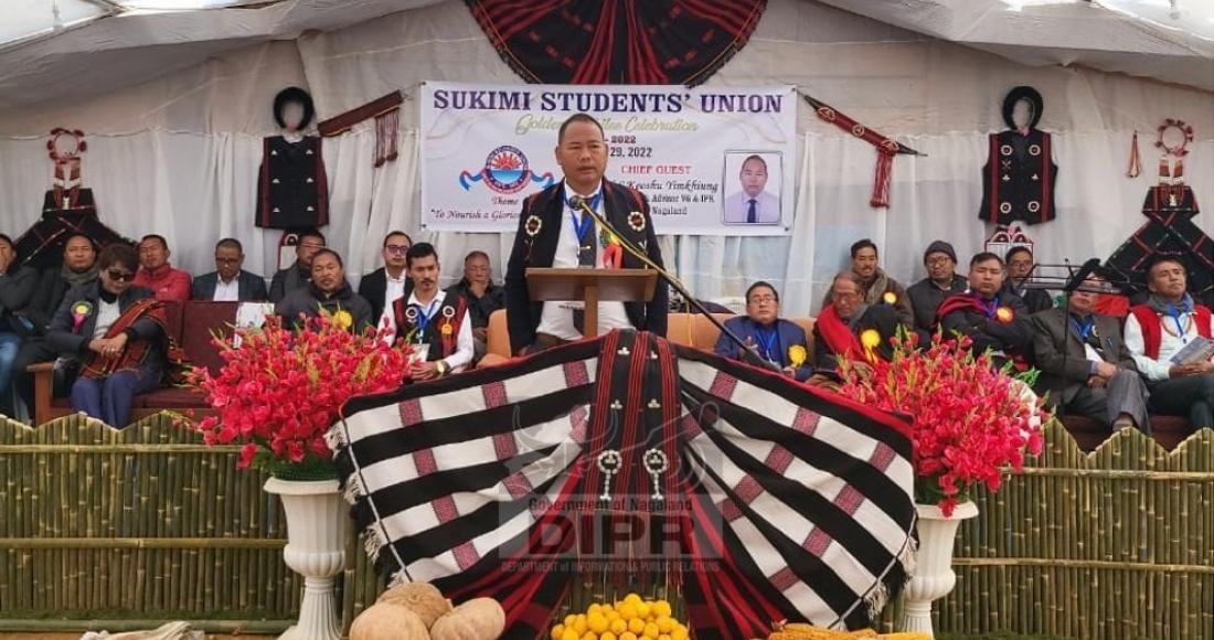 ADVISOR S. KEOSHU YIMKHIUNG GRACES SUKIMI STUDENTS UNION GOLDEN JUBILEE