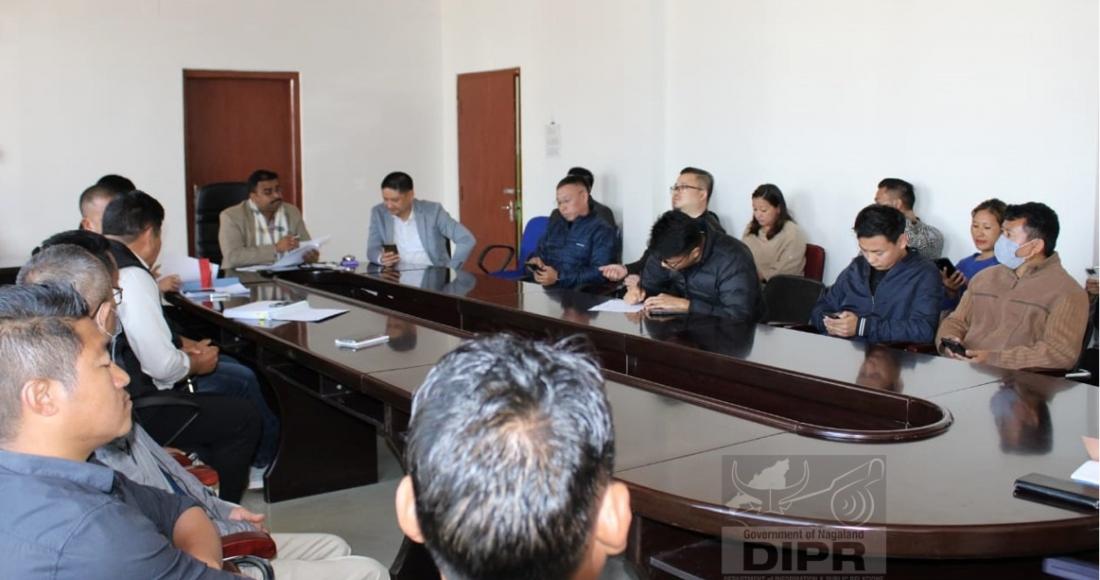 MEETING HELD FOR ELECTION EXPENDITURE MONITORING TEAM AT CHUMOUKEDIMA