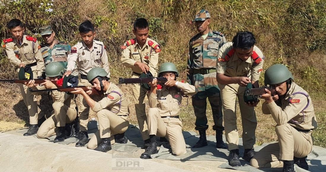 CHUBAMAYANG OF FAZL ALI COLLEGE WINS SHOOTING COMPETITION IN NCC CAMP