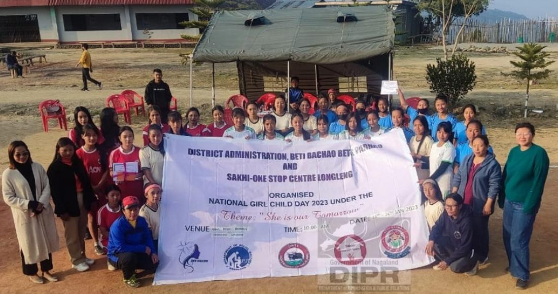 NATIONAL GIRL CHILD DAY CELEBRATED AT LONGLENG