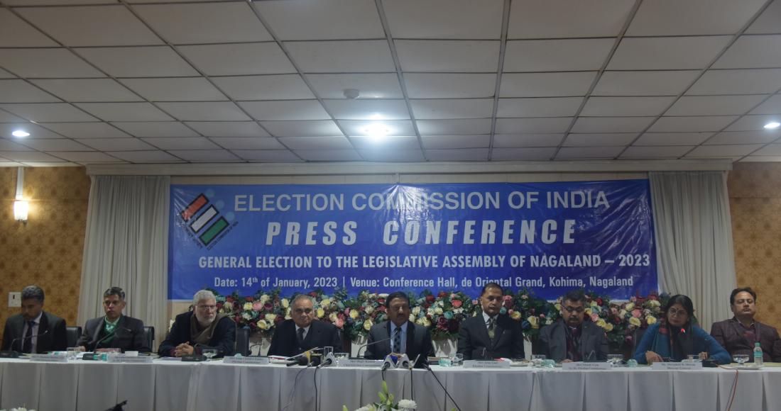 ECI HOLDS PRESS CONFERENCE