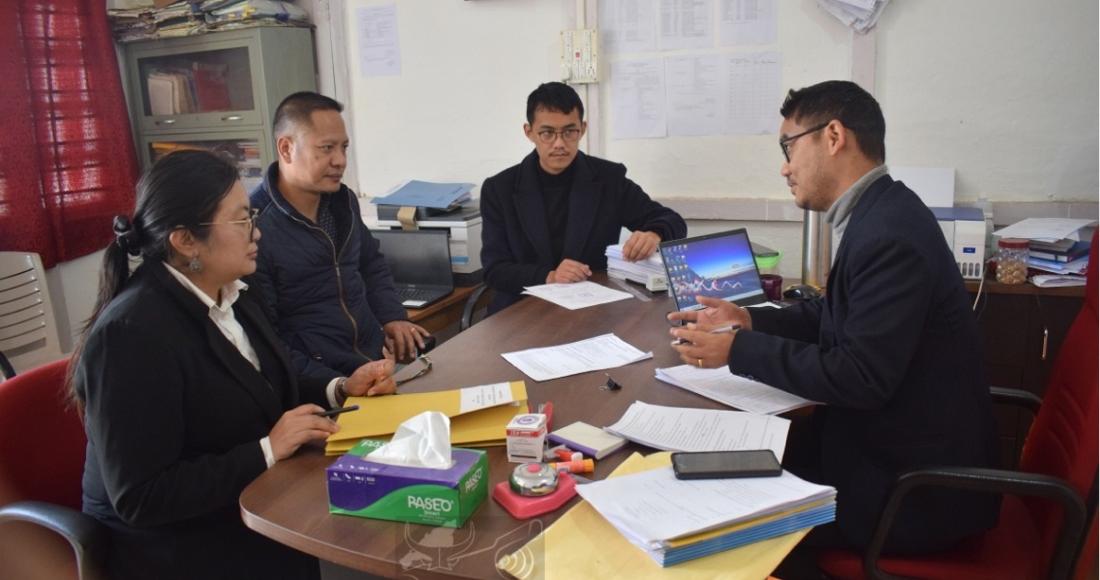 Toyang Chang file nomination from Tuensang Sadar I