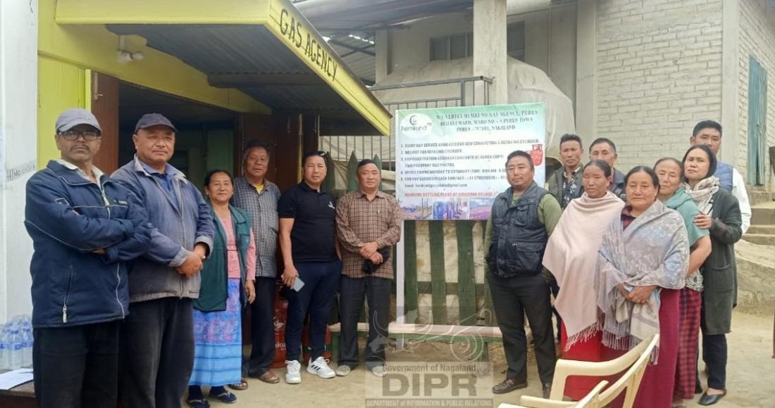 Gas Agency Inaugurated At Peren Town