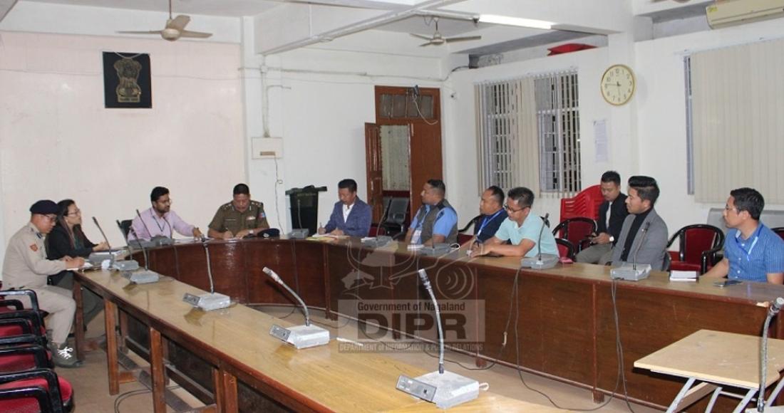 DC DIMAPUR BRIEFS POL PARTIES