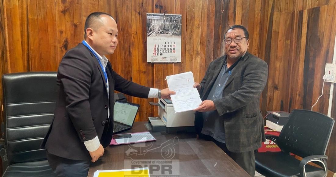 P. Mulang file nomination from Noklak