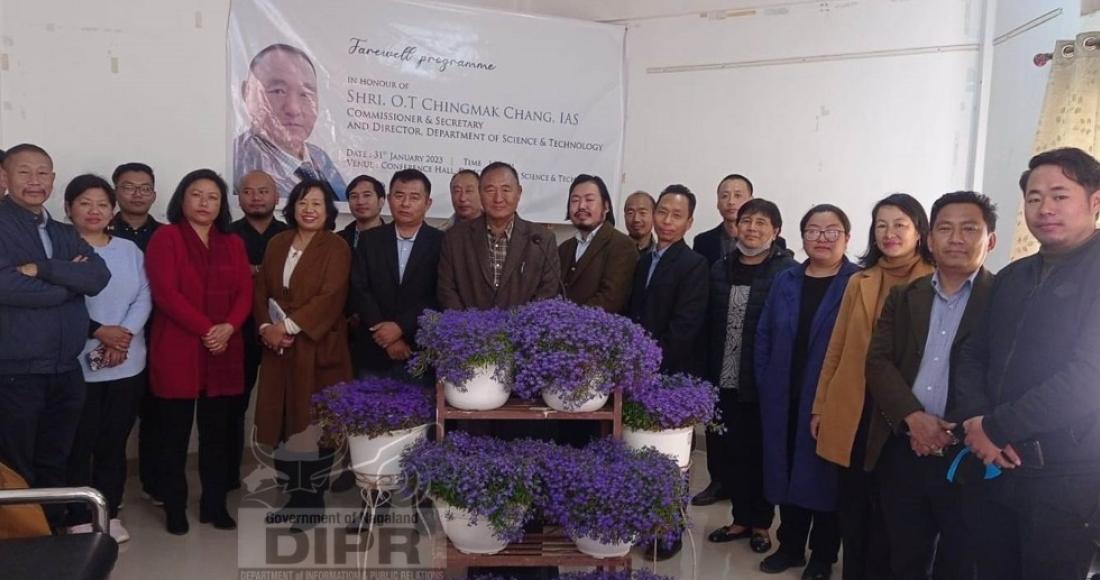 DEPARTMENT OF S&T BIDS FAREWELL TO O.T. CHINGMAK CHANG, IAS