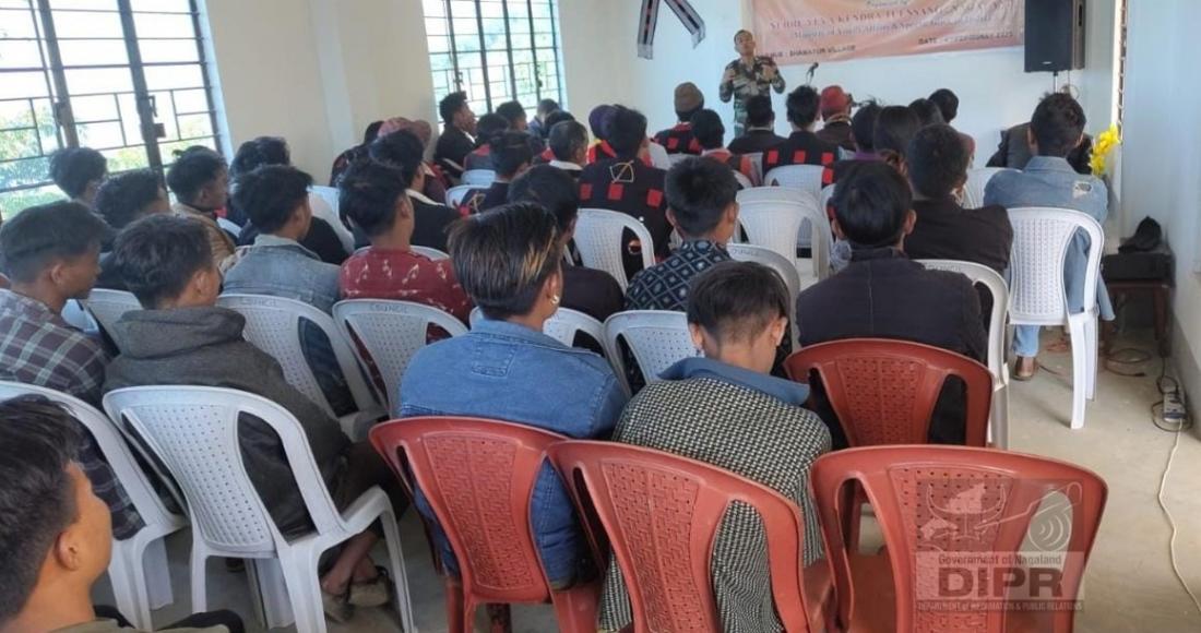 SHAMATOR BATTALION ASSAM RIFLES ORGANIZES FREE BLOOD GROUP TESTS AT SHAMATOR VILLAGE