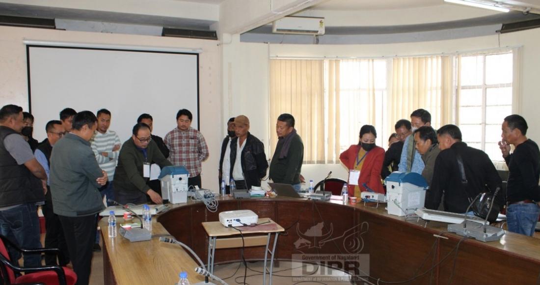 Training for Presiding officers and First Polling officers at Dimapur