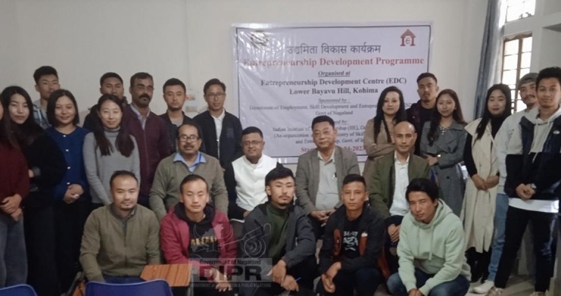 INAUGURATION OF ENTREPRENEURSHIP DEVELOPMENT PROGRAM AT EDC, KOHIMA