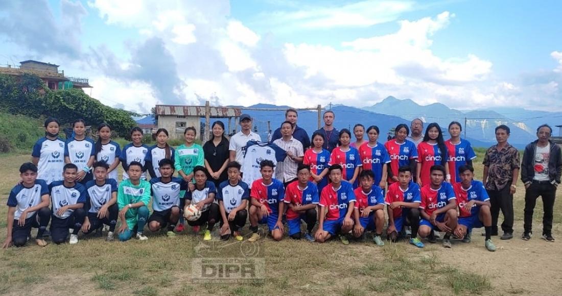 TWO-DAY FREE FOOTBALL CAMP & EXHIBITION MATCH HELD AT PEREN