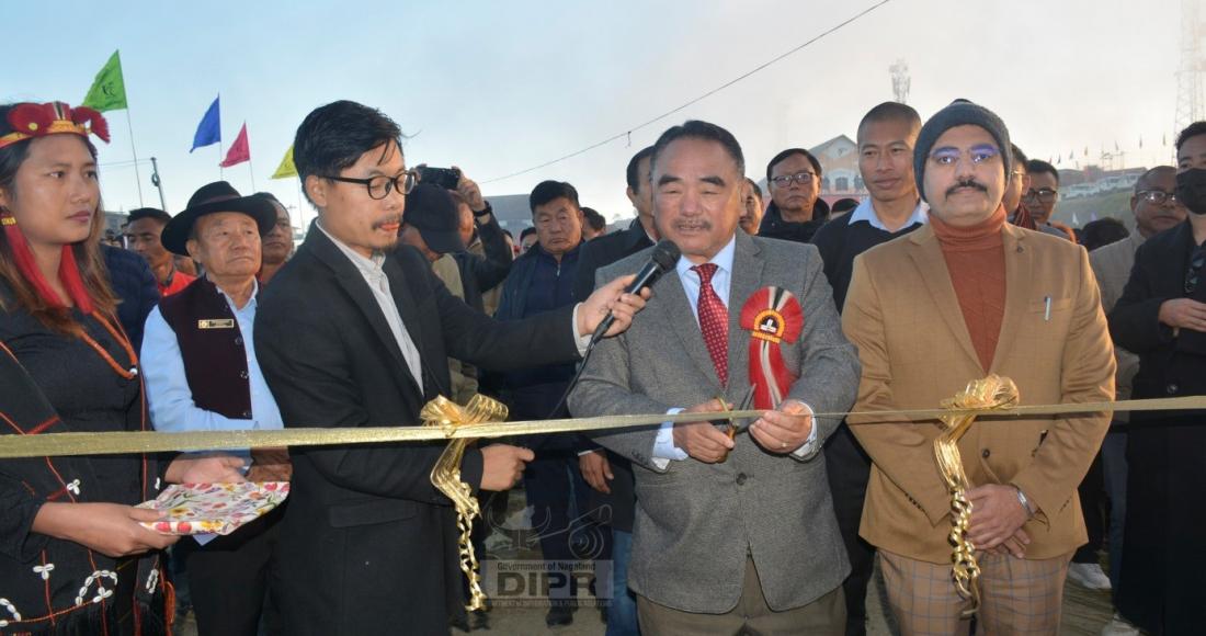 ADVISOR G. IKUTO ZHIMOMI INAUGURATES NIGHT CARNIVAL CUM ZUNHEBOTO DISTRICT GOLDEN JUBILEE CELEBRATION