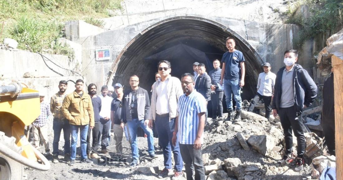 DC KOHIMA INSPECTS NH ROADS