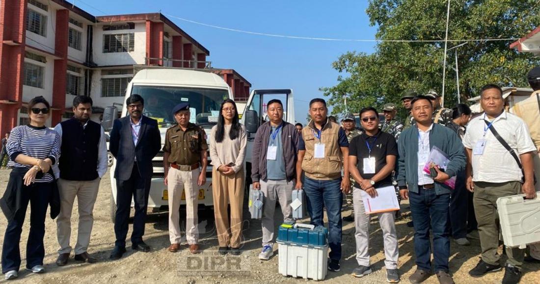 EVMS AND VVPATS DISPATCHED FOR THE BYE-ELECTION OF 43 TAPI AC MON