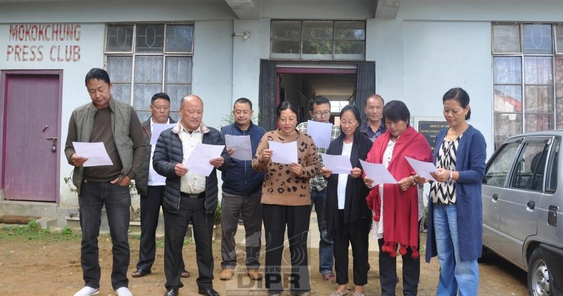 Marking the Constitution Day, DPRO and Staff, Mokokchung read out the Preamble of the Constitution of India on 24th November 2023 (DPRO Mokokchung) 