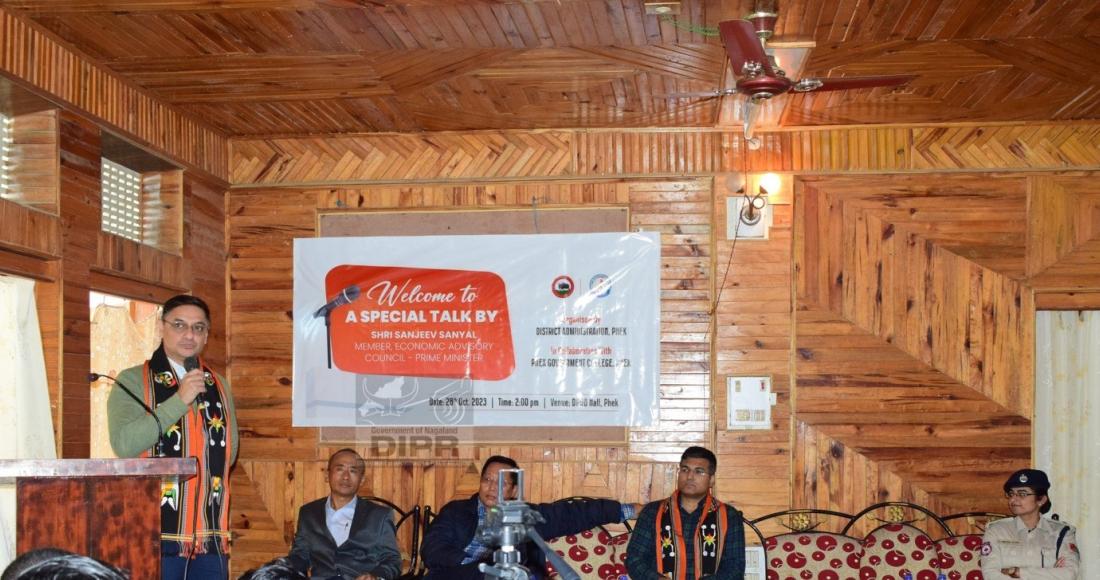 ECONOMIC ADVISORY COUNCIL TO PM MEMBERS VISIT PHEK DISTRICT, NAGALAND