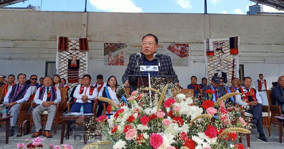 CHAGA GADI FESTIVAL CELEBRATED BY KOHIMA LIANGMAI WELFARE SOCIETY
