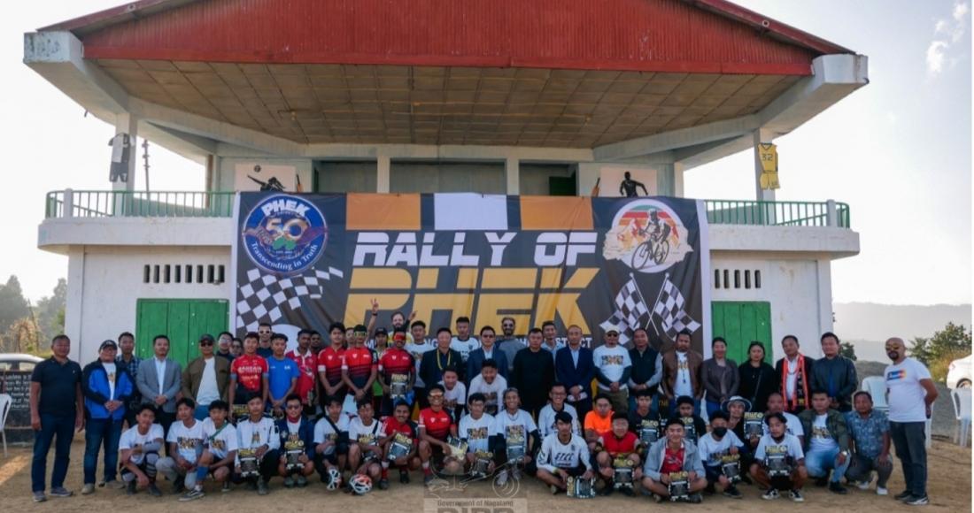 BICYCLE RACE AS PART OF THE 50TH ANNIVERSARY CELEBRATIONS OF PHEK DISTRICT