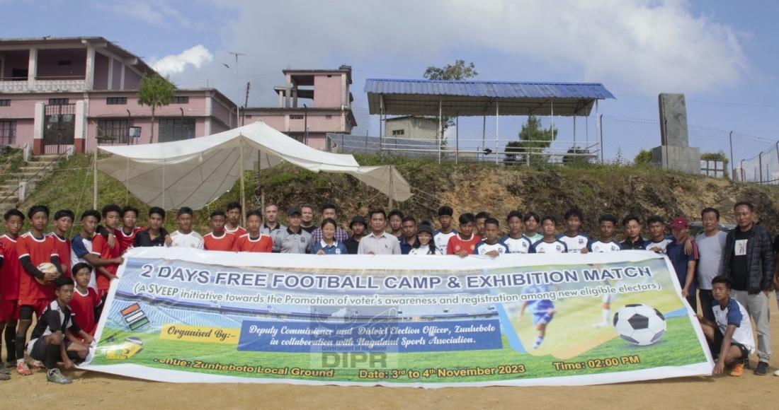 TWO DAY FOOTBALL CAMP HELD IN ZUNHEBOTO