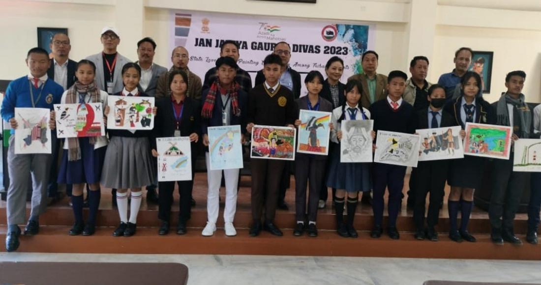 STATE LEVEL TRIBAL PAINTING COMPETITION HELD AT KOHIMA