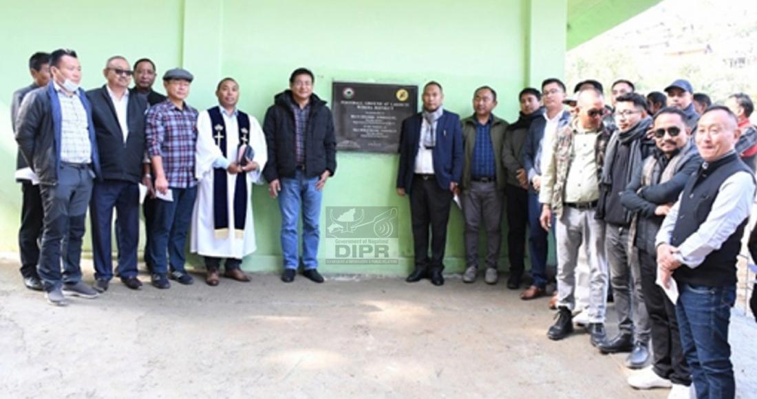 FOOTBALL GROUND PROJECT INAUGURATED IN LAKHUTI