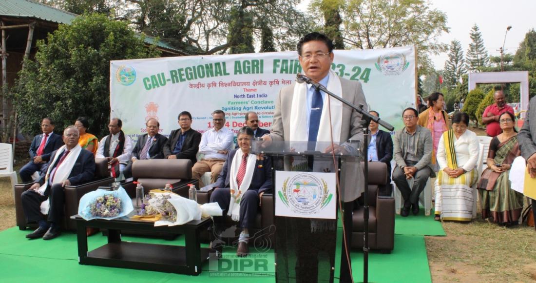 MHATHUNG YANTHAN GRACES INPUT DISTRIBUTION PROGRAM AT CAU REGIONAL AGRI FAIR