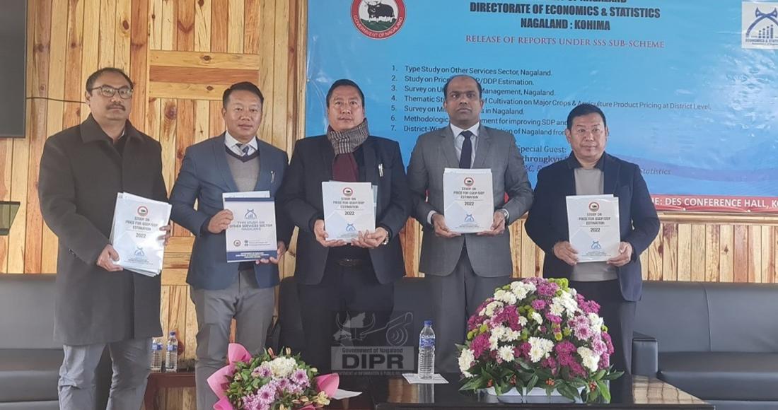 NAGALAND DEPARTMENT OF ECONOMICS & STATISTICS RELEASES SEVEN REPORTS UNDER SSS SUB-SCHEME