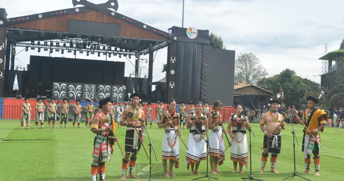 NAGA TRIBES SHOWCASE CULTURAL ETHNICITY ON THE 6TH DAY OF THE HORNBILL FESTIVAL   