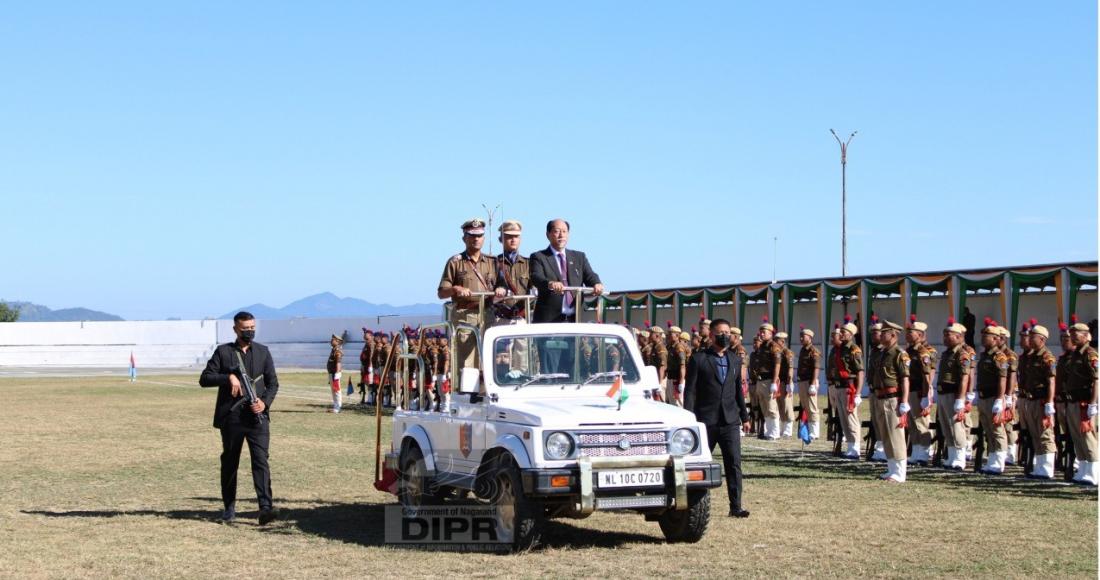 CM NEIPHIU RIO GREETS PEOPLE ON 61st NAGALAND STATEHOOD DAY