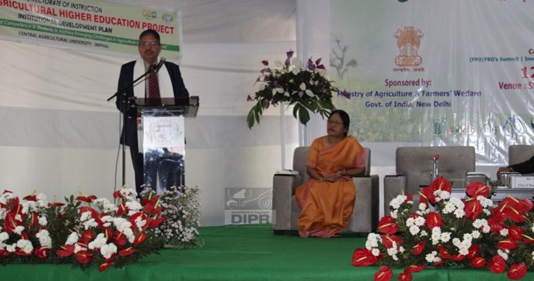 VALEDICTORY FUNCTION OF CAU REGIONAL AGRI FAIR 2023-24 HELD AT CHUMOUKEDIMA