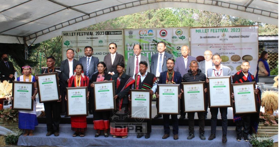 MILLET FESTIVAL 2023 INAUGURATED ON THE 2nd DAY OF THE HORNBILL FESTIVAL