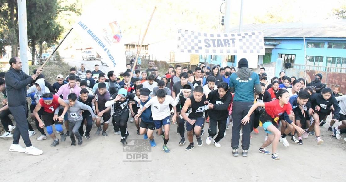 WOKHA DISTRICT GOLDEN JUBILEE HALF- MARATHON & WALKATHON HELD