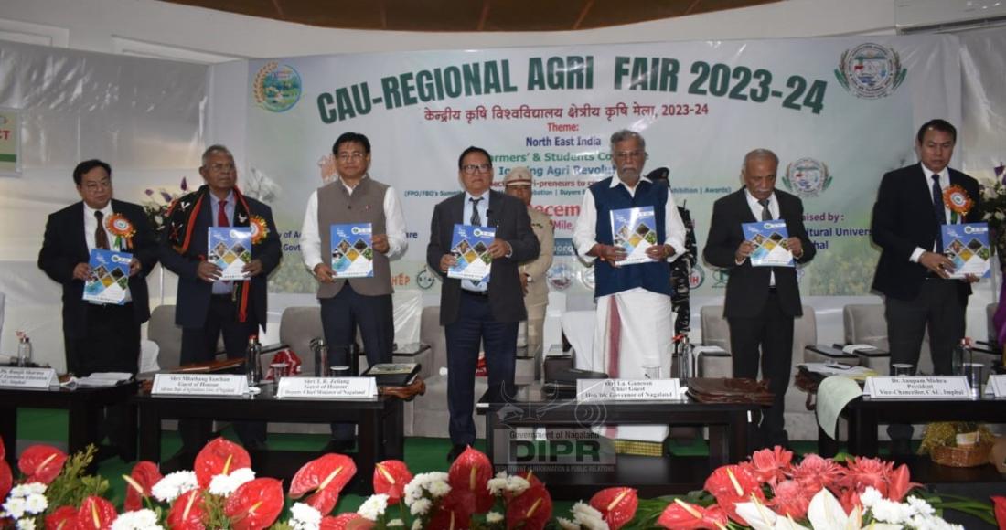 INAUGURAL FUNCTION OF NORTH EAST INDIA CAU REGIONAL AGRI FAIR 2023-24