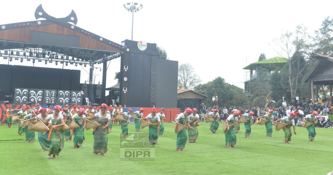 NAGA TRIBES SHOWCASE CULTURAL ETHNICITY ON THE 6TH DAY OF THE HORNBILL FESTIVAL   