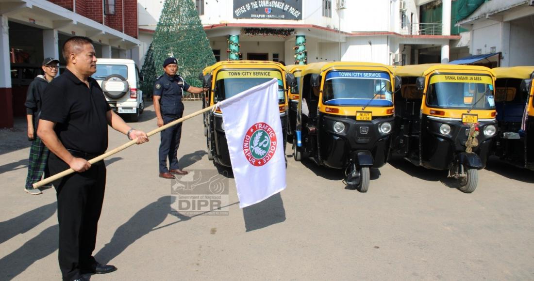 LAUNCH OF AUTO RICKSHAW DISPLAY CARD SYSTEM IN DIMAPUR