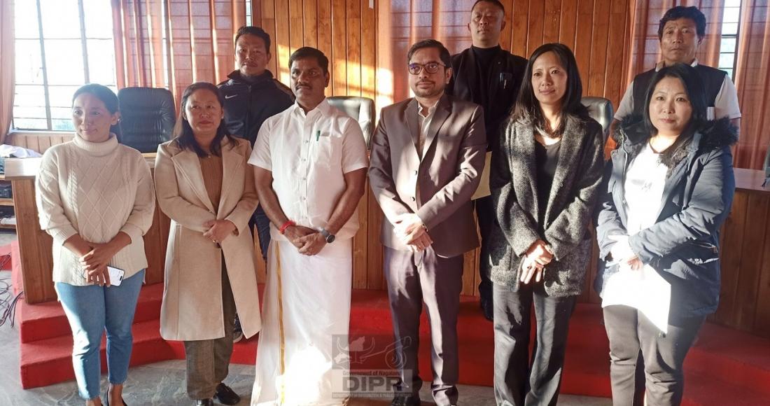 NATIONAL COMMISSION FOR KARAMCHARIS VISITS PEREN