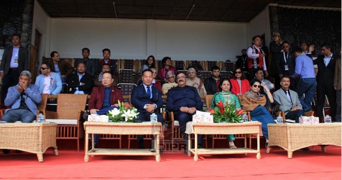 NAGA TRIBES PRESENT CULTURAL DIVERSITY ON THE 5TH DAY OF THE HORNBILL FESTIVAL